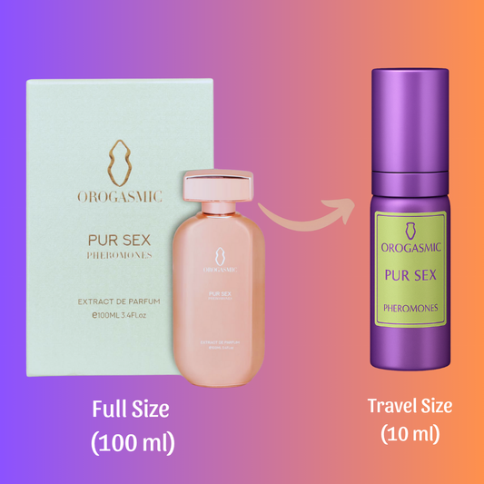 Orogasmic - Pur Sex | Unisex Pheromone Perfume 10ml TRAVELO refillable