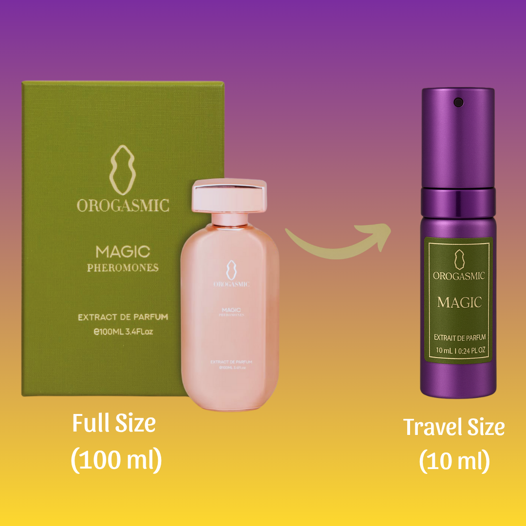Orogasmic - Magic | Unisex Pheromone Perfume 10ml TRAVELO refillable