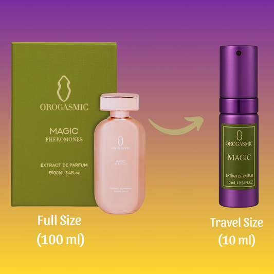 Orogasmic - Magic | Unisex Pheromone Perfume 10ml TRAVELO refillable