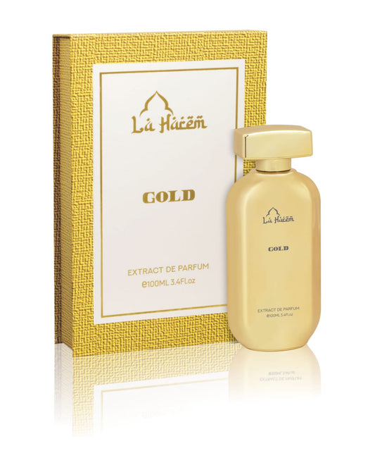 La Harem - Gold | Luxurious Amber & Vanilla Men's Perfume 100ml