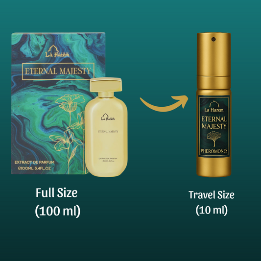 La Harem - Eternal Majesty | A Royal Blend of Vanilla, Honey & Amber Perfume 10ml TRAVELO refillable